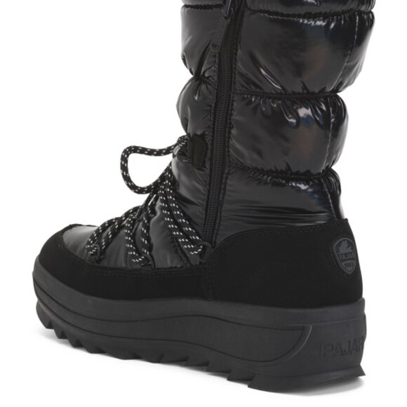 Pajar Taya Waterproof Mid-Calf Puffer Boots | Durable Grip Sole SIZE 6, 6.5 - Picture 3 of 9
